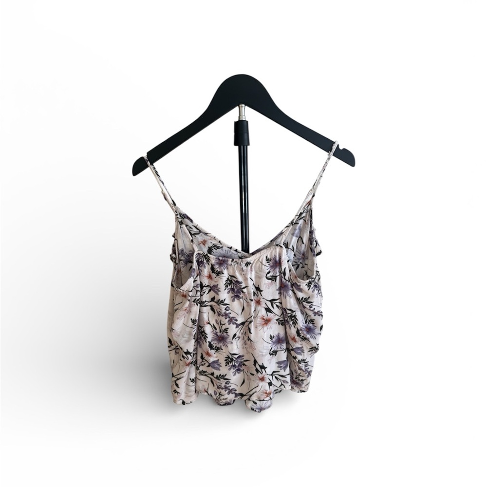 American Eagle Outfitters Ruffle Tank Size Large